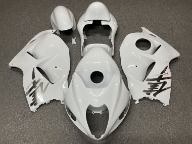 Outlet 1997-2007 Suzuki GSXR 1300 Motorcycle Fairings - Gloss White Design
