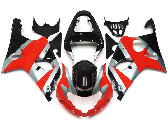 Outlet 2000-2002 Suzuki GSXR 1000 Motorcycle Fairings - Gloss Red OEM style Kit