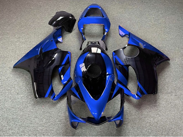 Outlet 2001-2003 Honda CBR600 F4i Motorcycle Fairings - Gloss Blue and Black