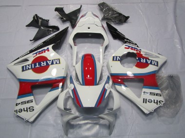 Outlet 2002-2003 Honda CBR954 Motorcycle Fairings - Martini