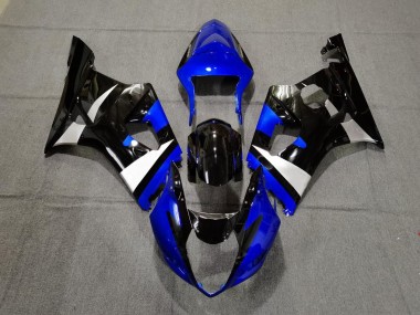 Outlet 2003-2004 Suzuki GSXR 1000 Motorcycle Fairings - Gloss Blue Black and Silver