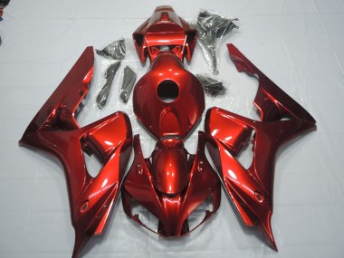 Outlet 2006-2007 Honda CBR1000RR Motorcycle Fairings - Deep Red