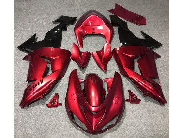 Outlet 2006-2007 Kawasaki ZX10R Motorcycle Fairings - Gloss Red