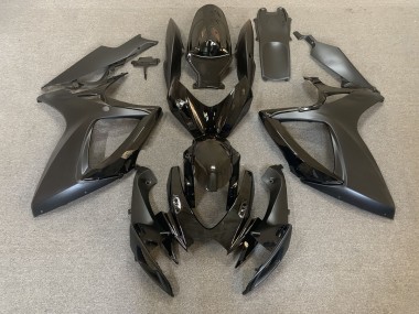 Outlet 2006-2007 Suzuki GSXR 600-750 Motorcycle Fairings - Gloss and Matte Black