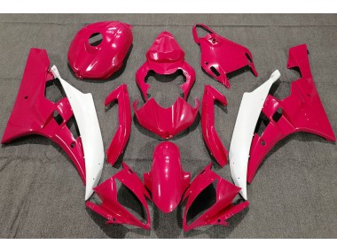 Outlet 2006-2007 Yamaha R6 Motorcycle Fairings - Pearl Red