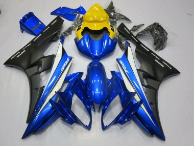 Outlet 2006-2007 Yamaha R6 Motorcycle Fairings - Yellow Rear