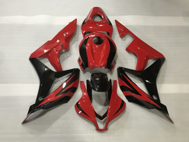 Outlet 2007-2008 Honda CBR600RR Motorcycle Fairings - Metallic Red OEM Style