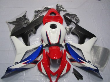 Outlet 2007-2008 Honda CBR600RR Motorcycle Fairings - OEM White Red Blue Style Design