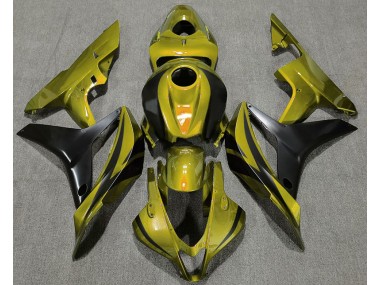 Outlet 2007-2008 Honda CBR600RR Motorcycle Fairings - Olive Green OEM Style