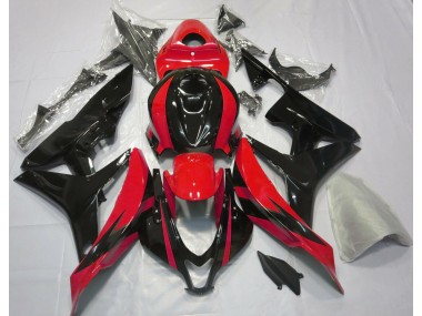 Outlet 2007-2008 Honda CBR600RR Motorcycle Fairings - Red and Black OEM Design