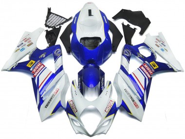 Outlet 2007-2008 Suzuki GSXR 1000 Motorcycle Fairings - MOTUL Custom Style
