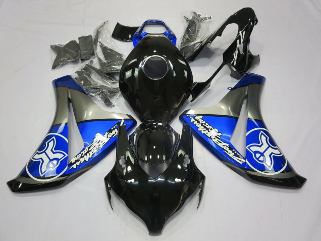 Outlet 2008-2011 Honda CBR1000RR Motorcycle Fairings - Blue Silver Special Design