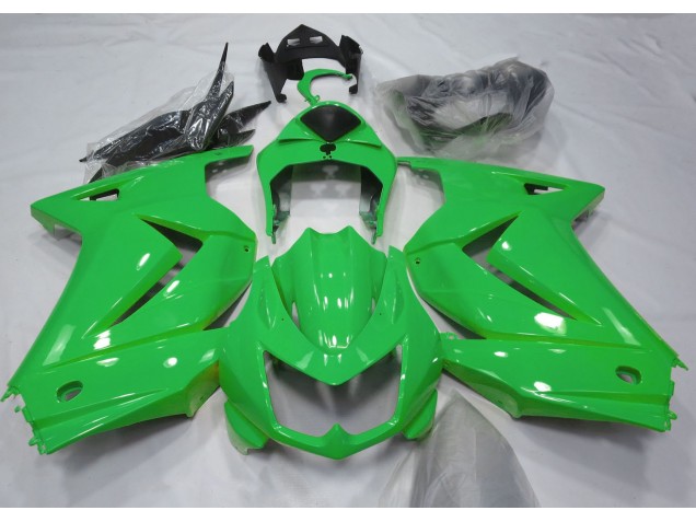 Outlet 2008-2013 Kawasaki Ninja 250 Motorcycle Fairings - Gloss Green