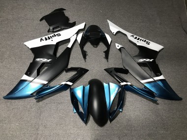 Outlet 2008-2016 Yamaha R6 Motorcycle Fairings - Matte Black and Special Blue