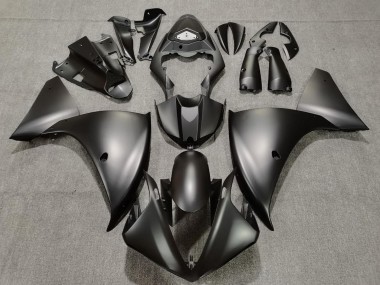 Outlet 2009-2012 Yamaha R1 Motorcycle Fairings - Full Matte Black