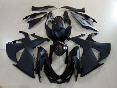Outlet 2009-2016 Suzuki GSXR 1000 Motorcycle Fairings - Matte Black