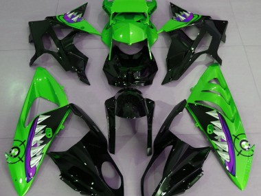 Outlet 2009-2018 BMW S1000RR Motorcycle Fairings - Light Green Shark