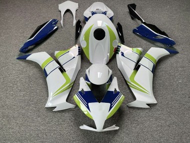 Outlet 2012-2016 Honda CBR1000RR Motorcycle Fairings - Gloss Blue and Lime