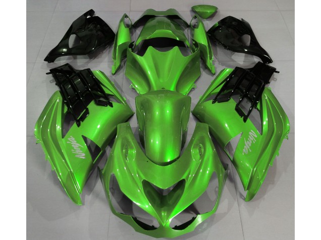 Outlet 2012-2019 Kawasaki ZX14R Motorcycle Fairings - Liquid Green