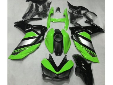 Outlet 2015-2018 Yamaha R3 Motorcycle Fairings - Bright Green Yamalube
