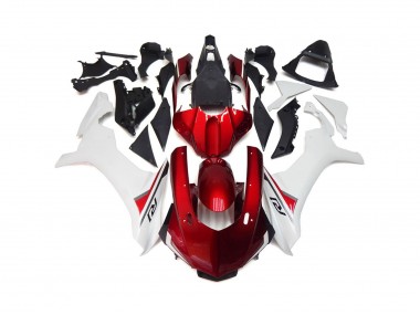 Outlet 2015-2019 Yamaha R1 Motorcycle Fairings - Maroon Custom OEM Style