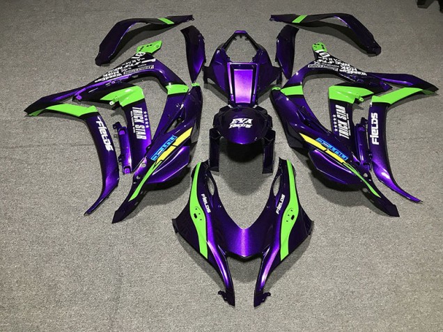 Outlet 2016-2019 Kawasaki ZX10R Motorcycle Fairings - Pearl Purple Trickstar